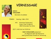 Kunst Vernissage, am Samstag, dem 1. März, ab 14:00 Uhr - 